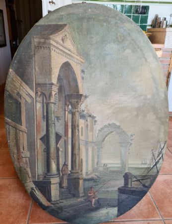 VINCENZO MARTINELLI, (Bologna, 1737 – 1807). Painter and set designer.