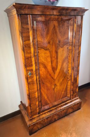 Pair of single-door cabinets.