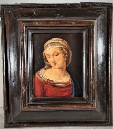 127) Madonna ripresa da Raffaello