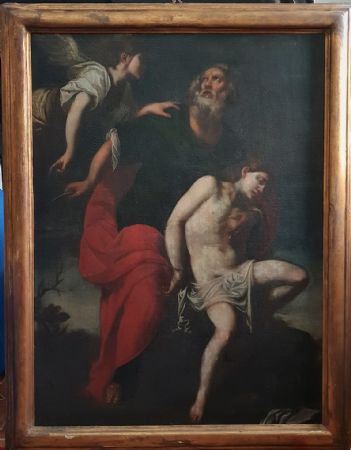  Attribuito a Francesco Furini,  “Il Sacrificio di Isacco”.