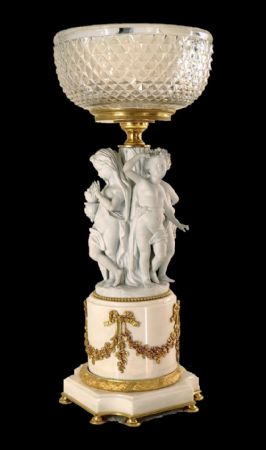 Außergewöhnliches Tafelaufsatz im Louis-XVI-Stil