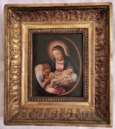 161. Madonna con bambino. 