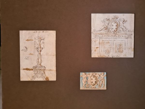 Trois dessins à l'encre florentine des XVIe et XVIIe siècles
    
