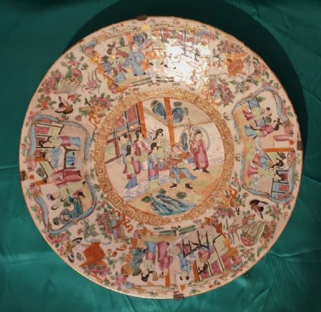 19世纪末的中国瓷盘
    