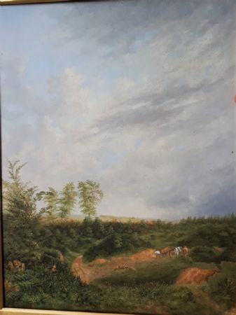 Harold Sutton Palmer (1854 -1933) English landscape painter. English school second half of the 19th century.
    